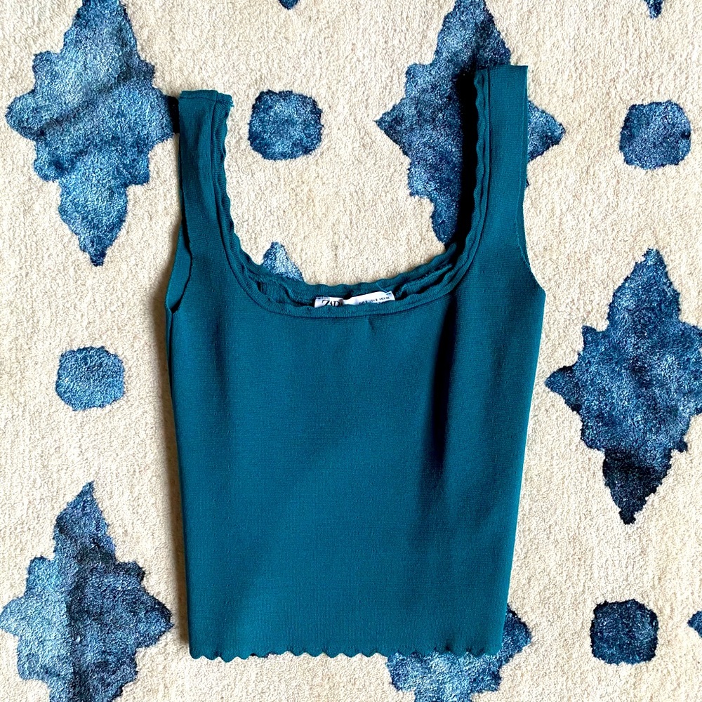 Zara Crop Tank Top
